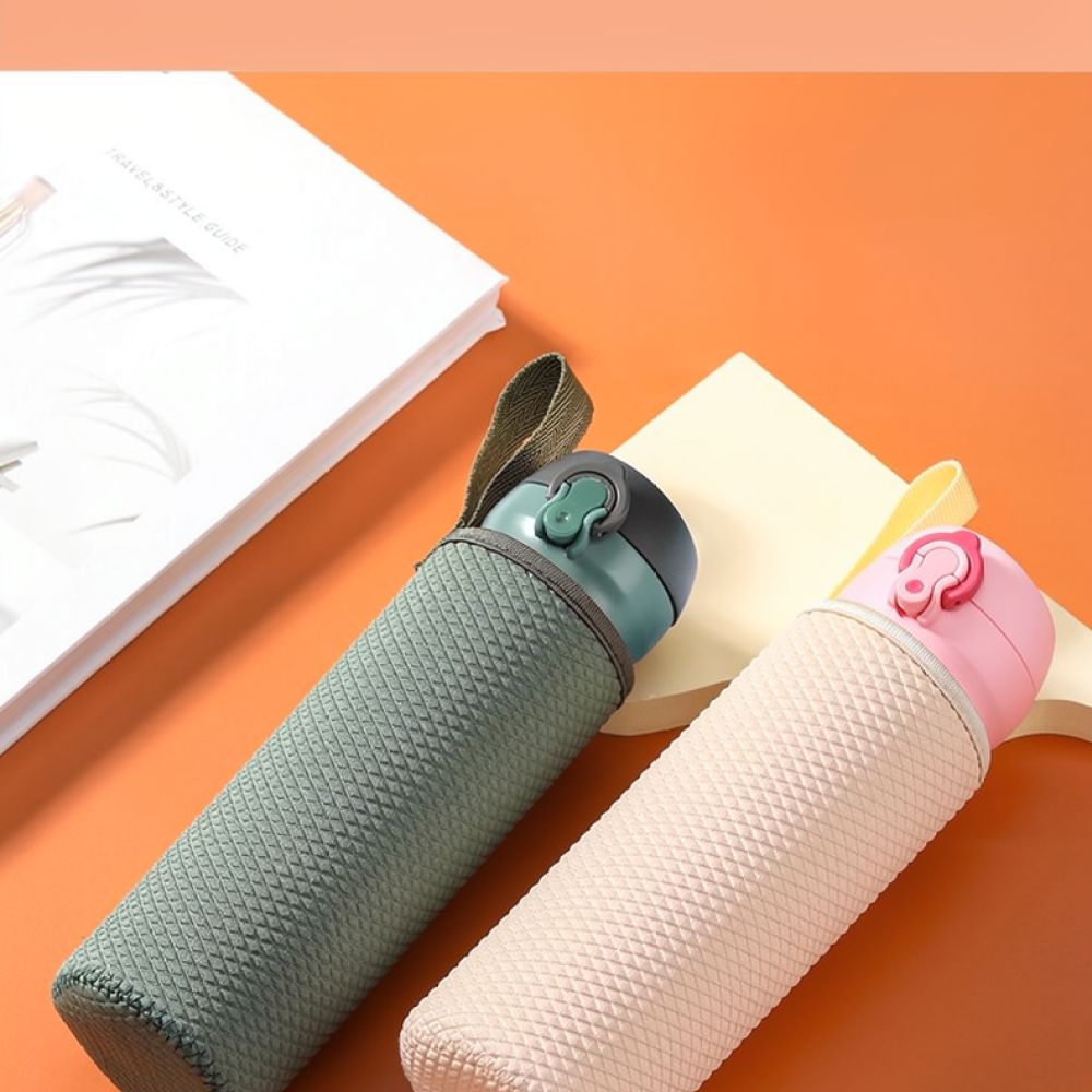 Outdoor Sport Glass Water Bottle - 水筒用キャリングポーチ、保温カバー、スリーブ、携帯用スリングバッグ。アウトドアスポーツや旅行に最適なドリンクウェア用。